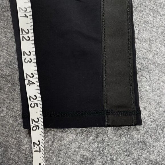 Ivivva Lululemon Girls Practice Lux Track Pants Size 12 Warm Up Black Pockets - Picture 8 of 8